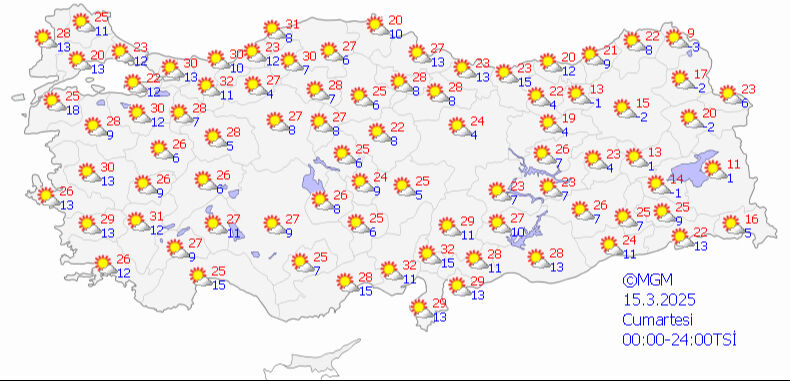 Meteoroloji son raporunu açıkladı: İstanbul dahil 7 kente sağanak uyarısı! Meteoroloji son raporunu açıkladı: Havada sürpriz değişimler var! - 4. Resim