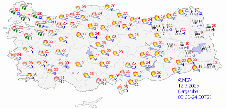 Meteoroloji son raporunu açıkladı: İstanbul dahil 7 kente sağanak uyarısı! Meteoroloji son raporunu açıkladı: Havada sürpriz değişimler var! - 1. Resim