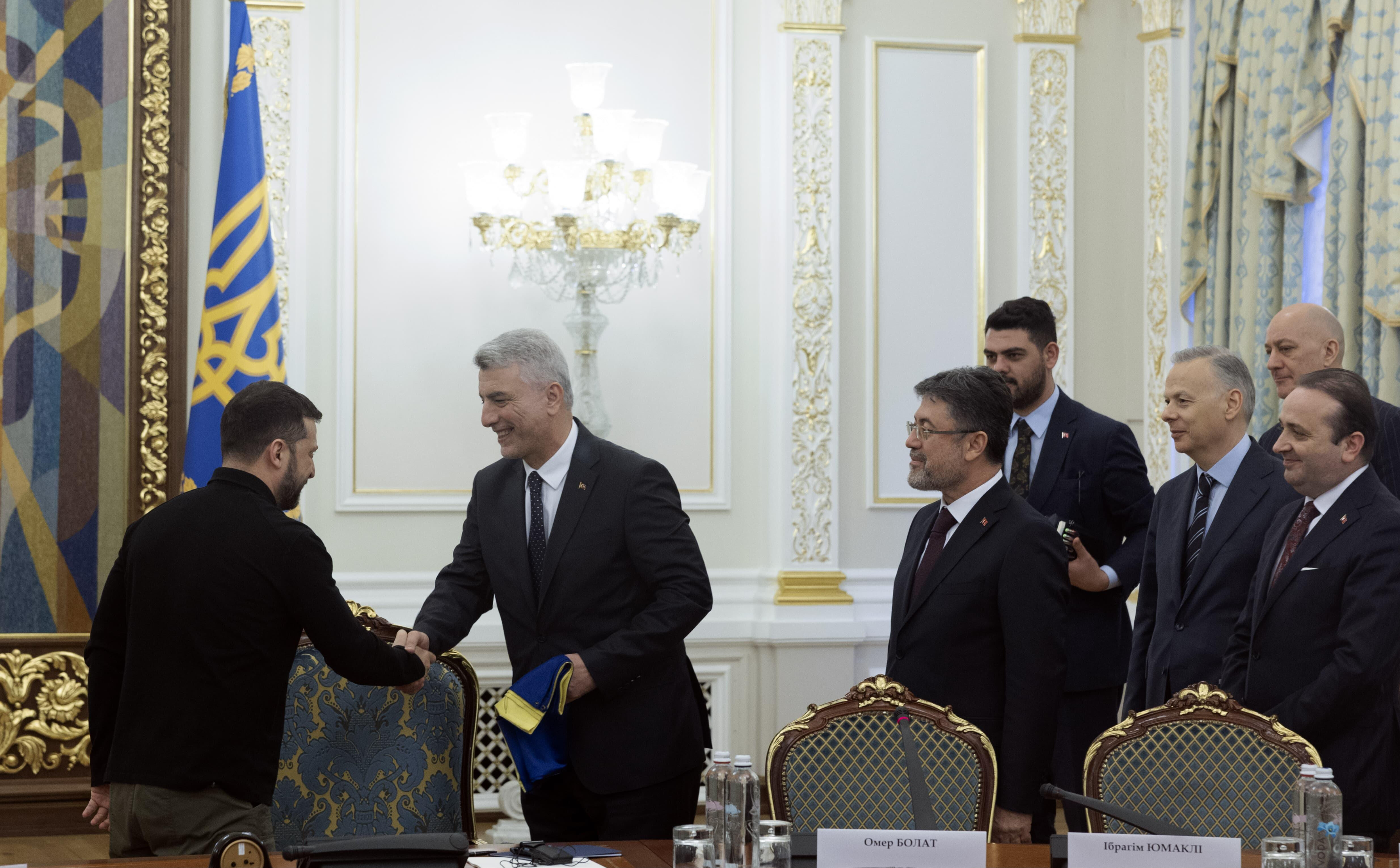 Bakanlar Bolar ve Yumaklı Kiev'de! Zelenskiy ile üst düzey görüşme - 3. Resim