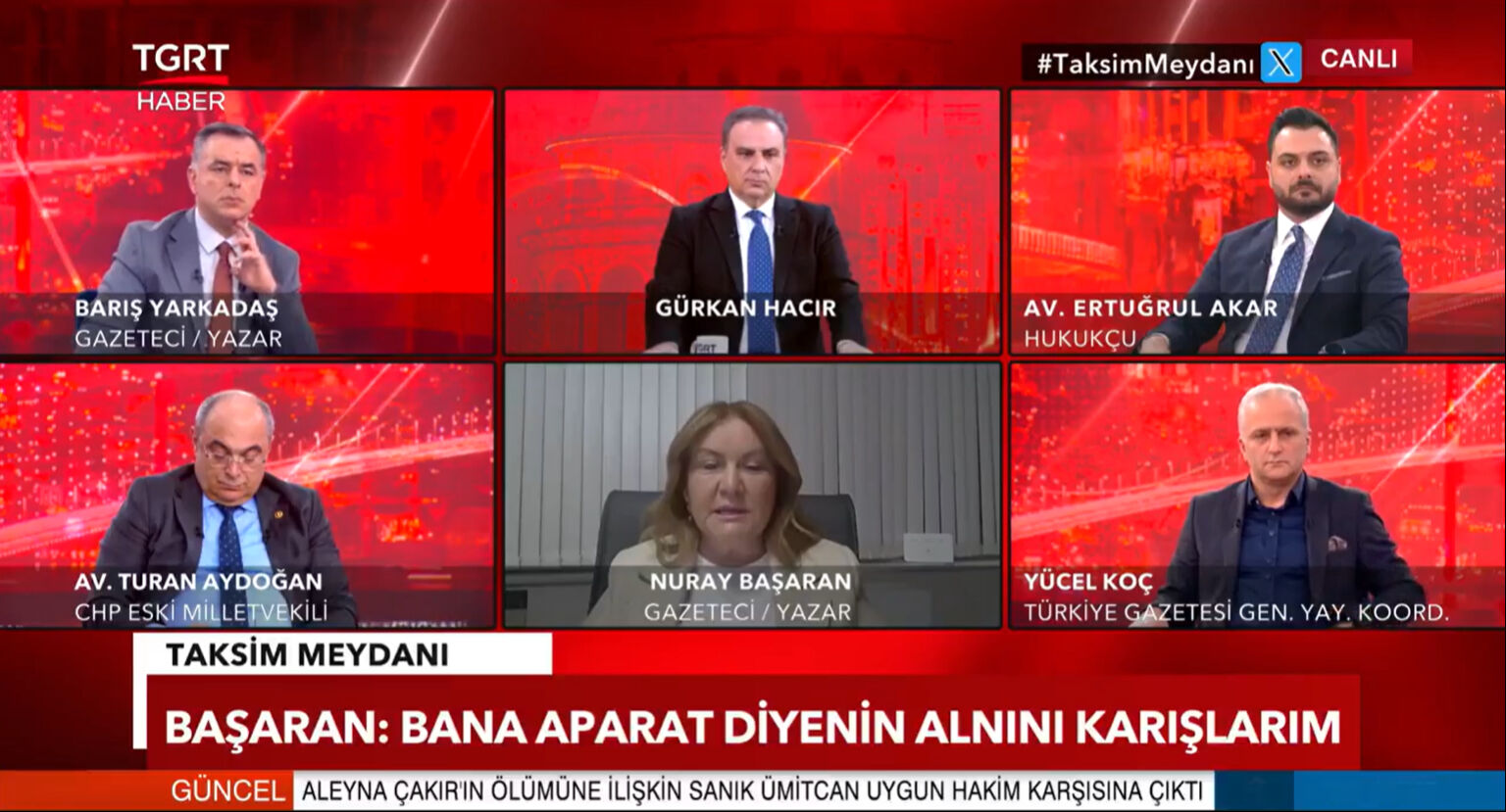 Nuray Başaran'dan İmamoğlu'nun danışmanı Murat Ongun'a cevap: “Bana aparat diyenin alnını karışlarım” Nuray Başaran'dan İmamoğlu'nun danışmanı Murat Ongun'a cevap: “Bana aparat diyenin alnını karışlarım” - 2. Resim