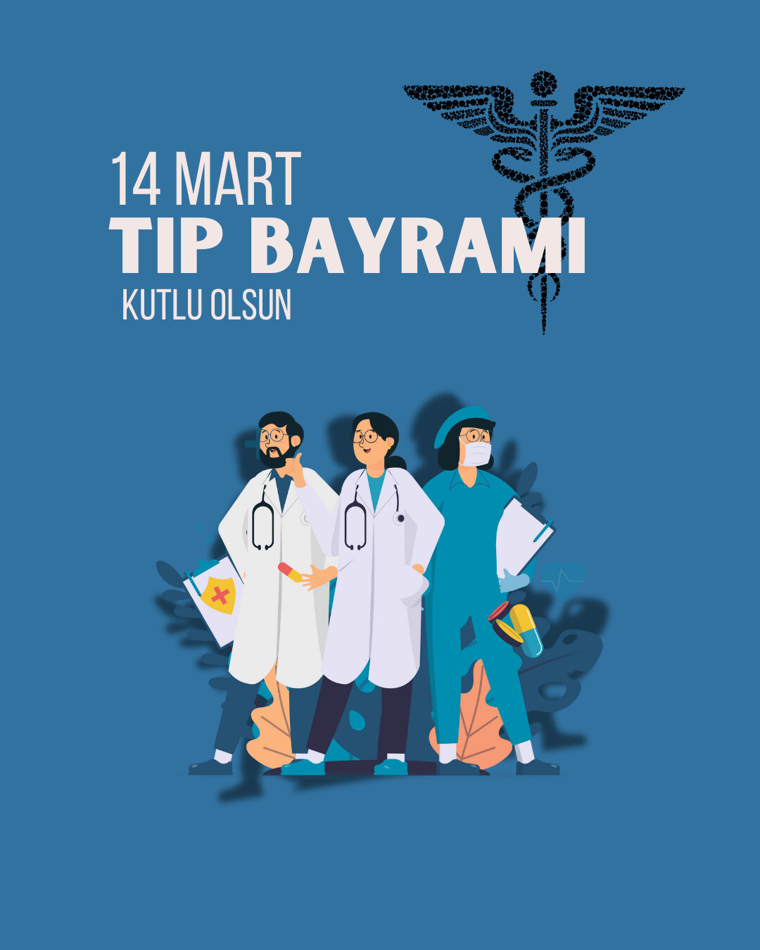 14 Mart Tıp Bayramı kutlama mesajları resimli 2025: Sağlık çalışanlarının Tıp Bayramını bu mesajları ile kutlayın! - 3. Resim