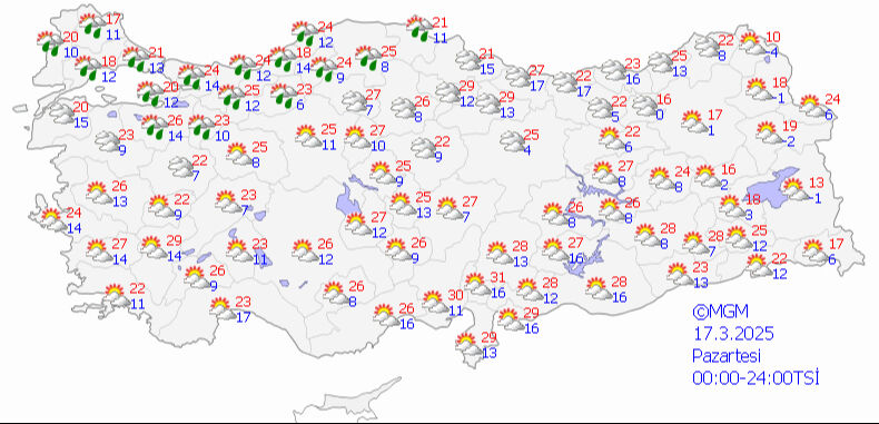 Meteoroloji duyurdu: Sıcaklık 1 gecede 20 derece birden düşecek! İşte il il hava durumu - 4. Resim