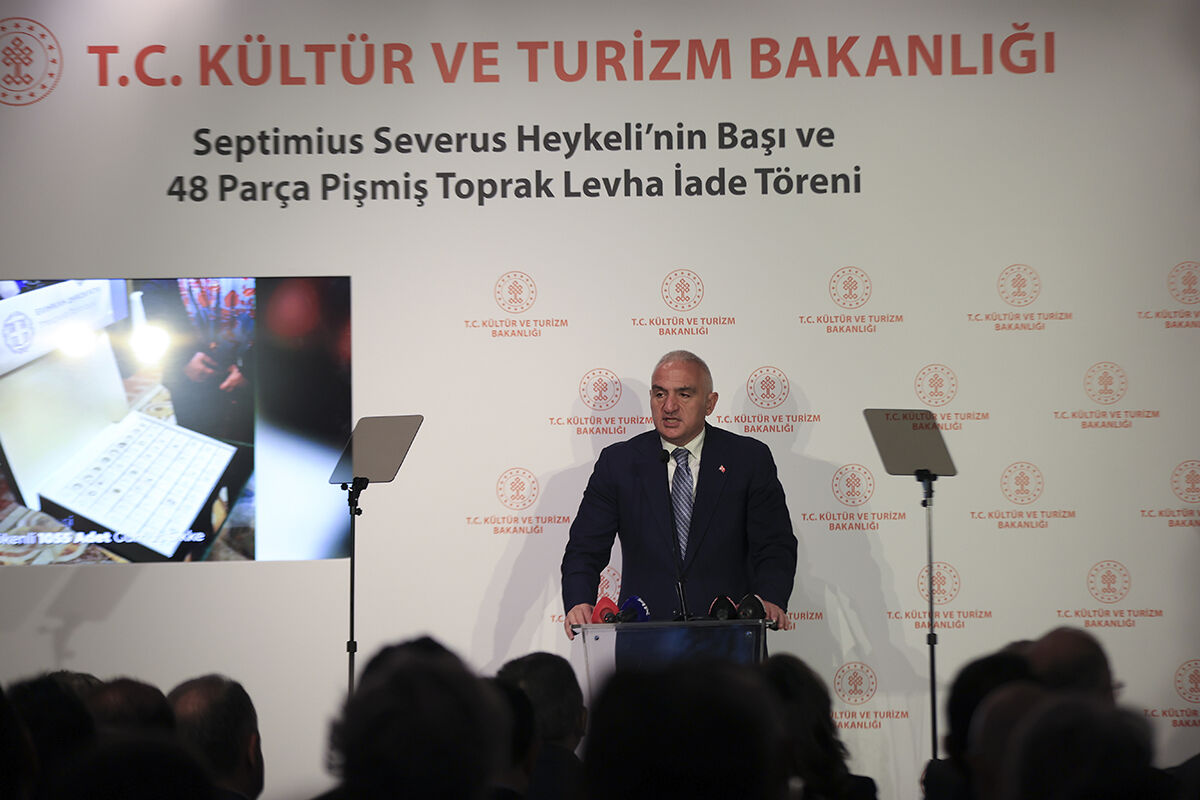 Türkiye'den kaçırıldı, Danimarka'dan çıktı! Septimius Severus’un heykel başı iade edildi Türkiye'den kaçırıldı, Danimarka'dan çıktı! Septimius Severus’un heykel başı iade edildi - 9. Resim