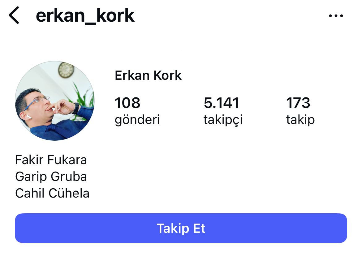 Yasa dışı bahisle servet sahibi olan Erkan Kork'un sosyal medyası şoke etti! Kendisini öyle bir tanışmış ki... - 1. Resim