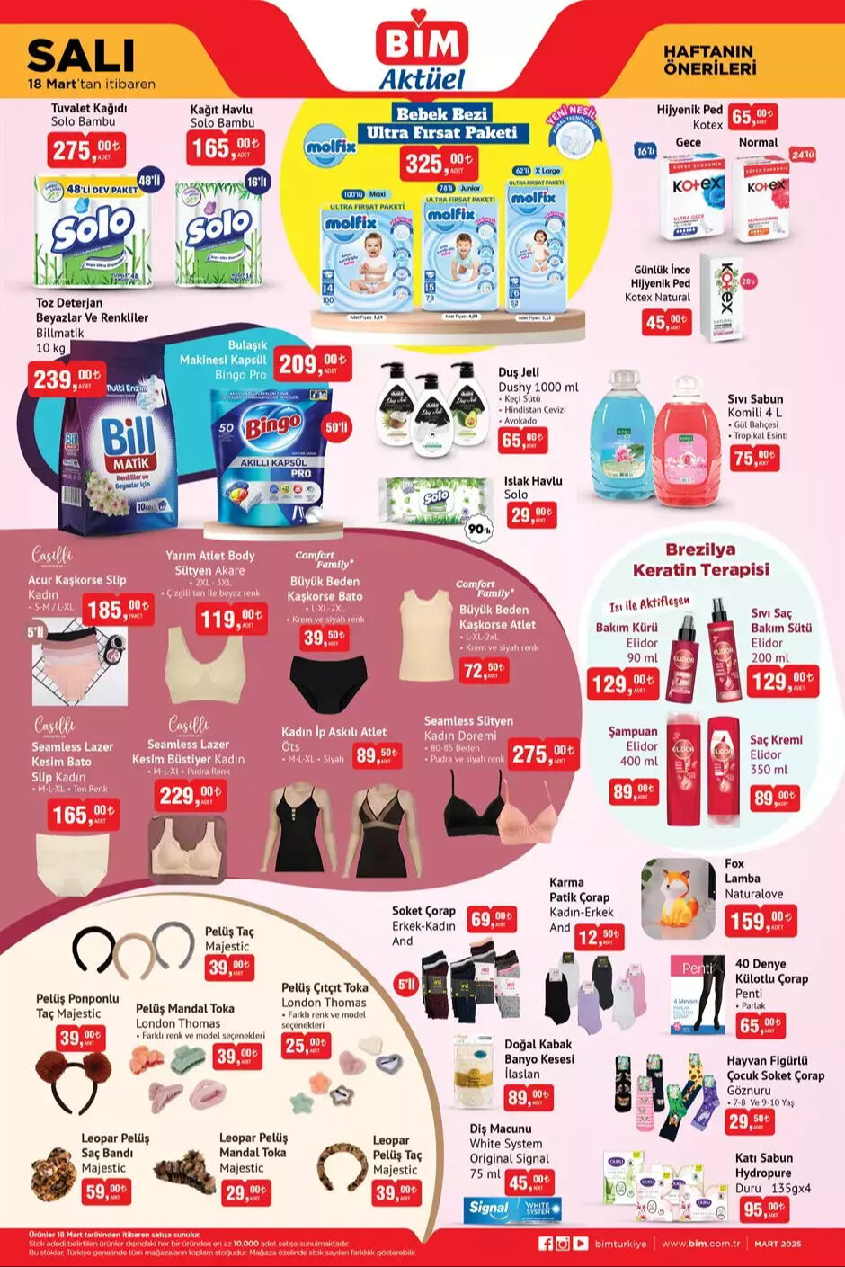 BİM aktüel 18-21 Mart kataloğu! Bim'de bu hafta neler var? BİM aktüel 18-21 Mart kataloğu! Bim'de bu hafta neler var? - 1. Resim