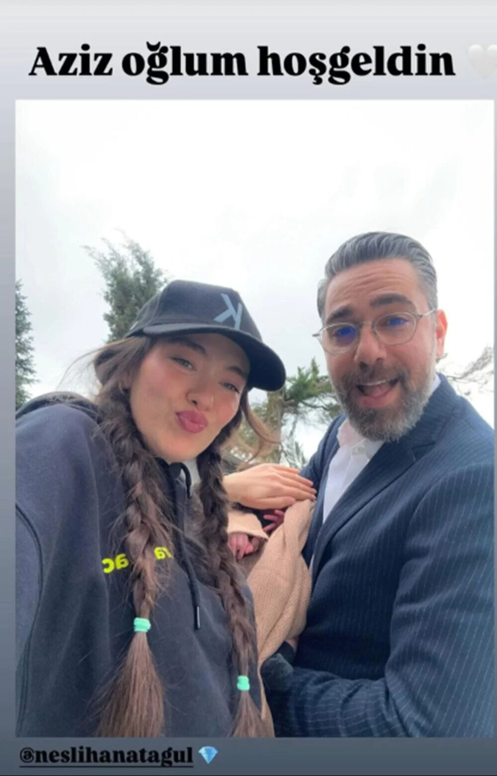 Neslihan Atagül ile Kadir Doğulu bebekleriyle ilk paylaşım geldi! İsmini açıkladılar Neslihan Atagül ile Kadir Doğulu bebekleriyle ilk paylaşım geldi! İsmini açıkladılar - 3. Resim