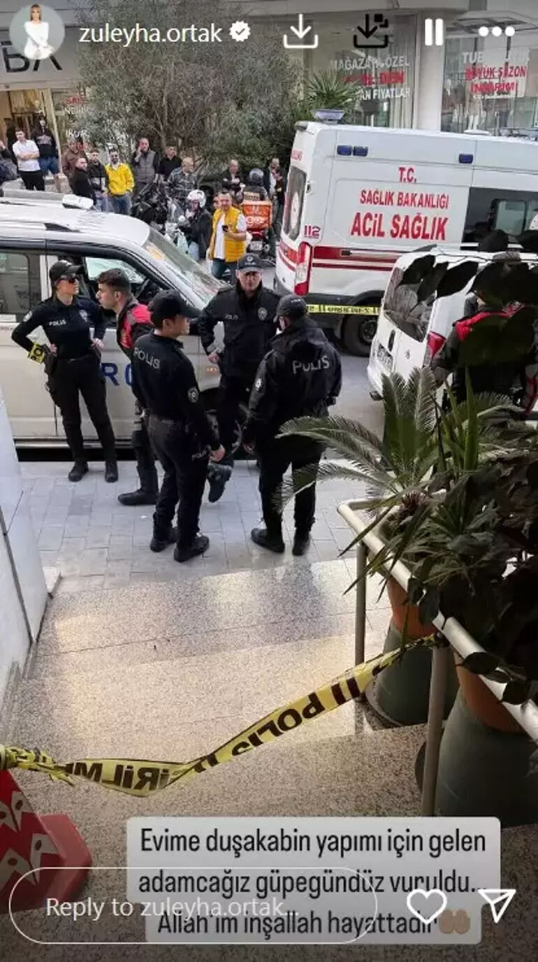 Züleyha Ortak'ın başına korkunç bir olay geldi! Evine tamir için çağırdığı usta vuruldu - 4. Resim