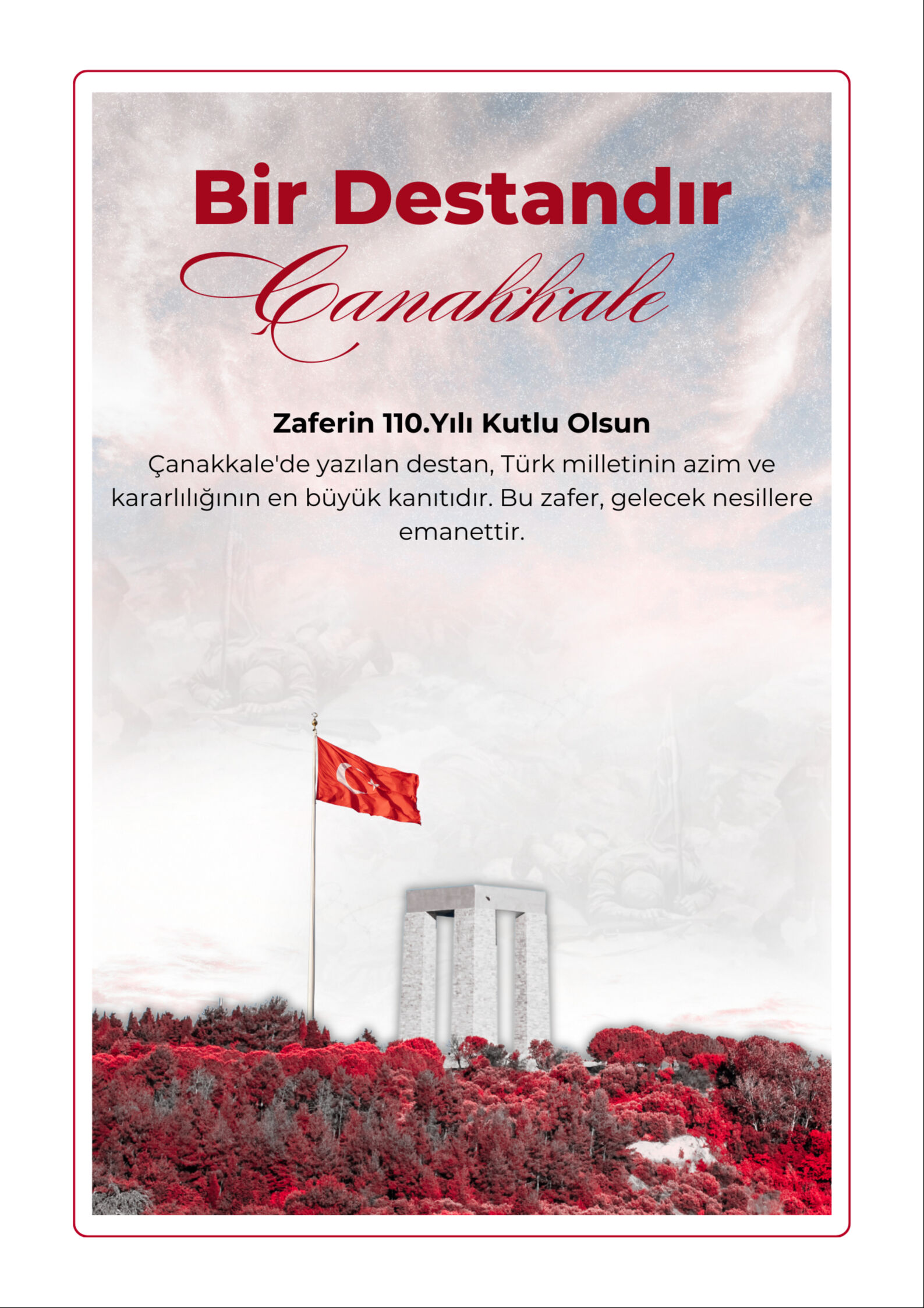 18 Mart Çanakkale Zaferi mesajları resimli 2025: 18 Mart Şehitleri Anma Günü için anlamlı ve duygusal mesajlar - 3. Resim