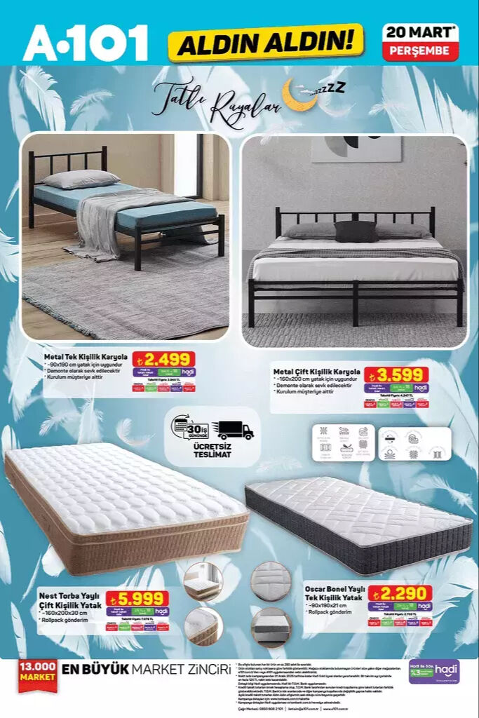 A 101 aktüel 20 Mart Perşembe 2025: A101 Aldın Aldın aktüel kataloğunda hangi ürünler var? - 9. Resim