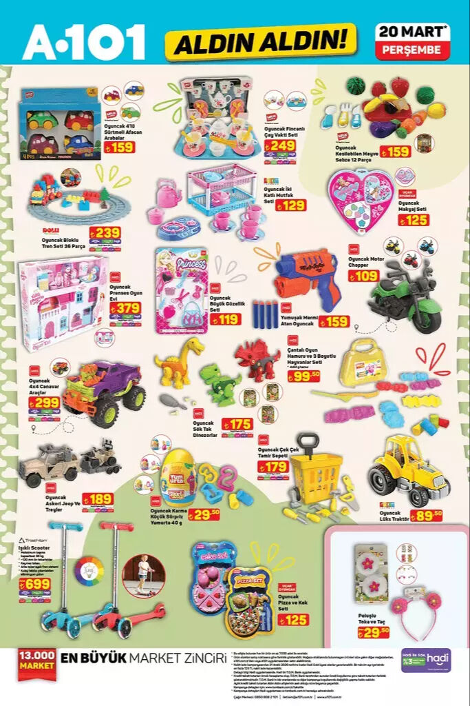 A 101 aktüel 20 Mart Perşembe 2025: A101 Aldın Aldın aktüel kataloğunda hangi ürünler var? - 8. Resim