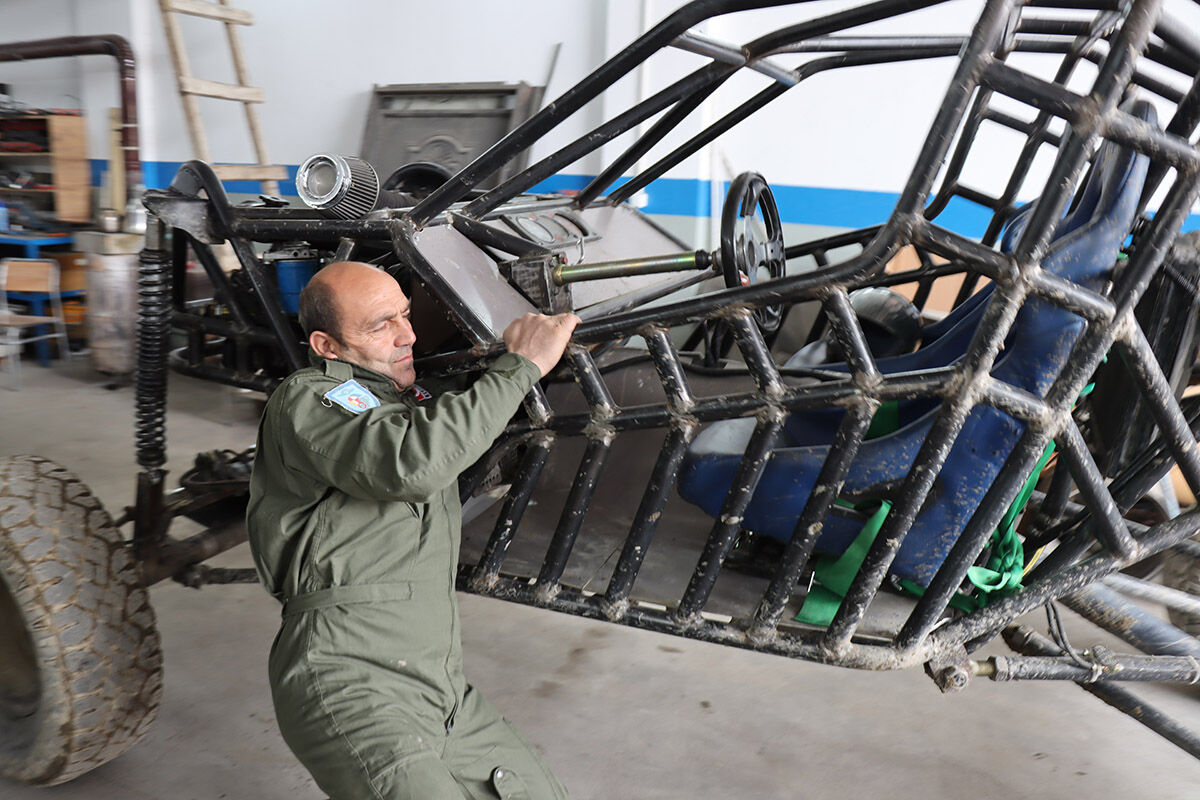 Doğal gaz borularıyla araba yaptı! Erzincanlı usta off-road aracıyla meydan okudu - 3. Resim