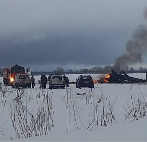 Rusya’da askeri helikopter düştü: Mürettebat hayatını kaybetti - 1. Resim