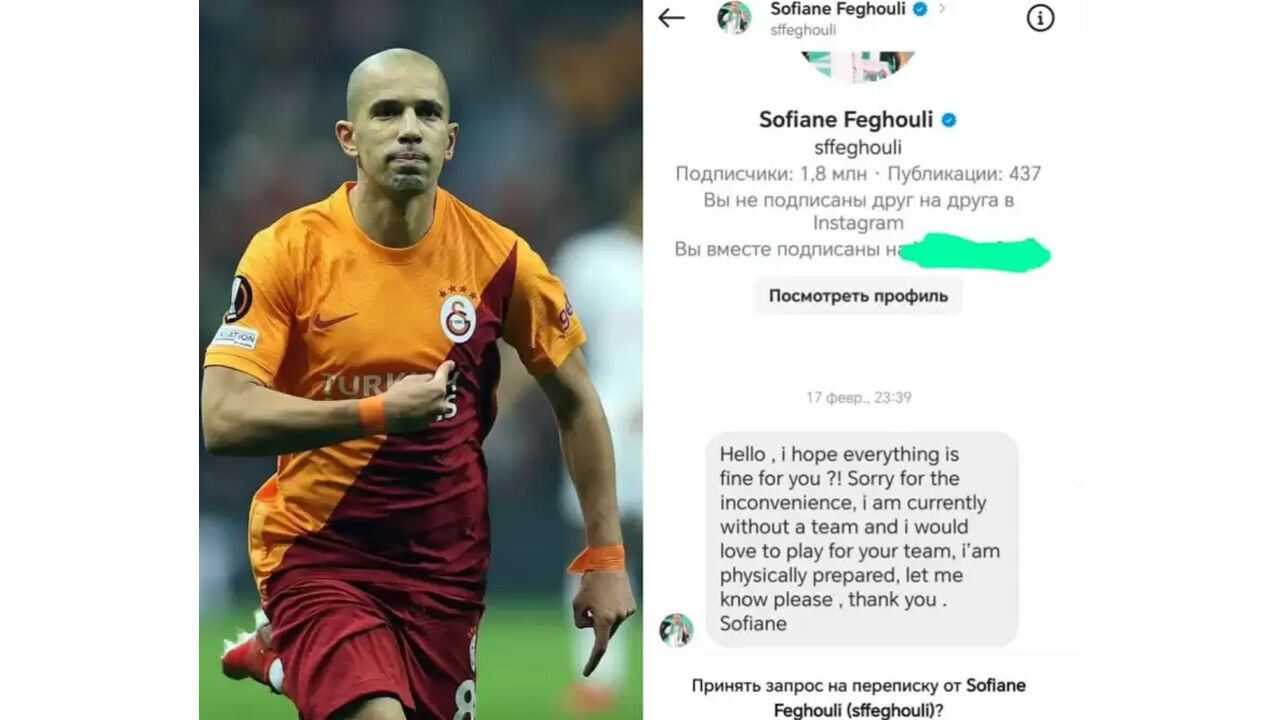 Sofiane Feghouli sosyal medyada kulüp arıyor! Attığı mesaj ortaya çıktı Sofiane Feghouli sosyal medyada kulüp arıyor! Attığı mesaj ortaya çıktı - 1. Resim