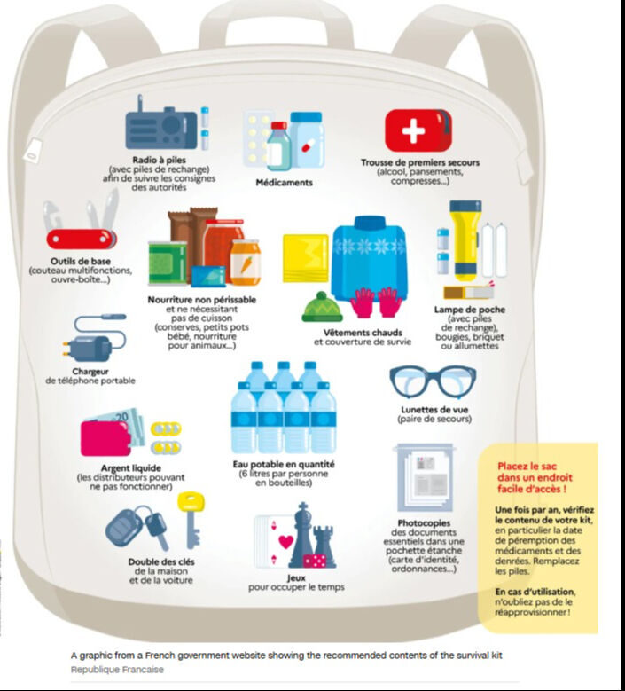 Fransa'dan her haneye 'hayatta kalma kılavuzu' Fransa'dan her haneye 'hayatta kalma kılavuzu' - 1. Resim