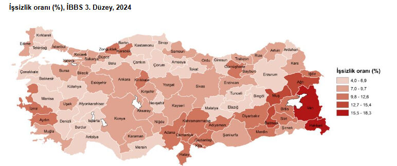 Rakamlar açıklandı! İşte Türkiye'deki işsiz sayısı Rakamlar açıklandı! İşte Türkiye'deki işsiz sayısı - 3. Resim