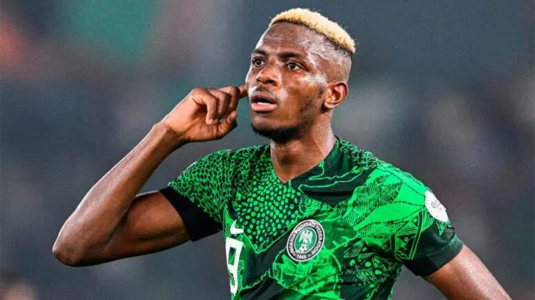 Galatasaray'ın gözdesi Victor Osimhen parladı! Milli maçta duble yaptı - 1. Resim