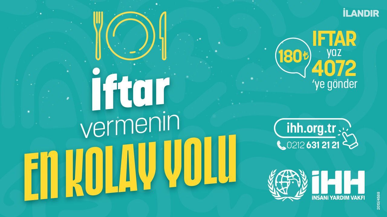 İftar Yemeği | İHH İnsani Yardım Vakfı -İftar Yemeği | İHH İnsani Yardım Vakfı