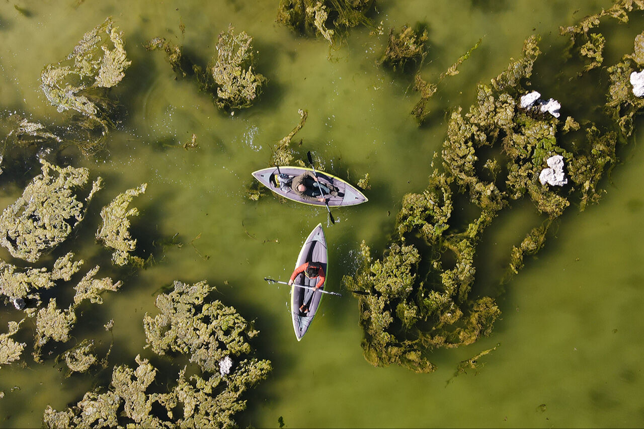 Su altının peribacaları! Van Gölü çekildi, rengarenk mikrobiyalitler ortaya çıktı - 6. Resim