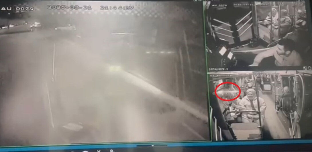 Üniversite öğrencisini ölüme götüren kaza anları ortaya çıktı! Ceren Karacaoğlu halk otobüsü kamerasında - 4. Resim