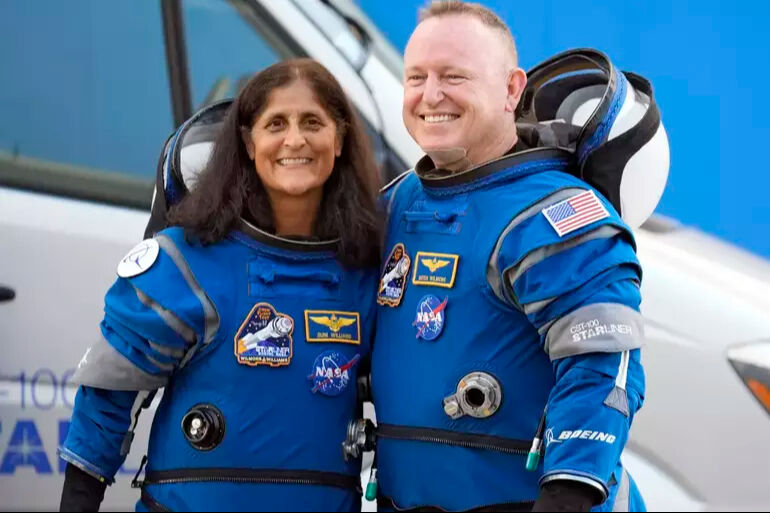 Dokuz ay mahsur kalmışlardı! Astronotlara fazla mesai ödenecek - 1. Resim