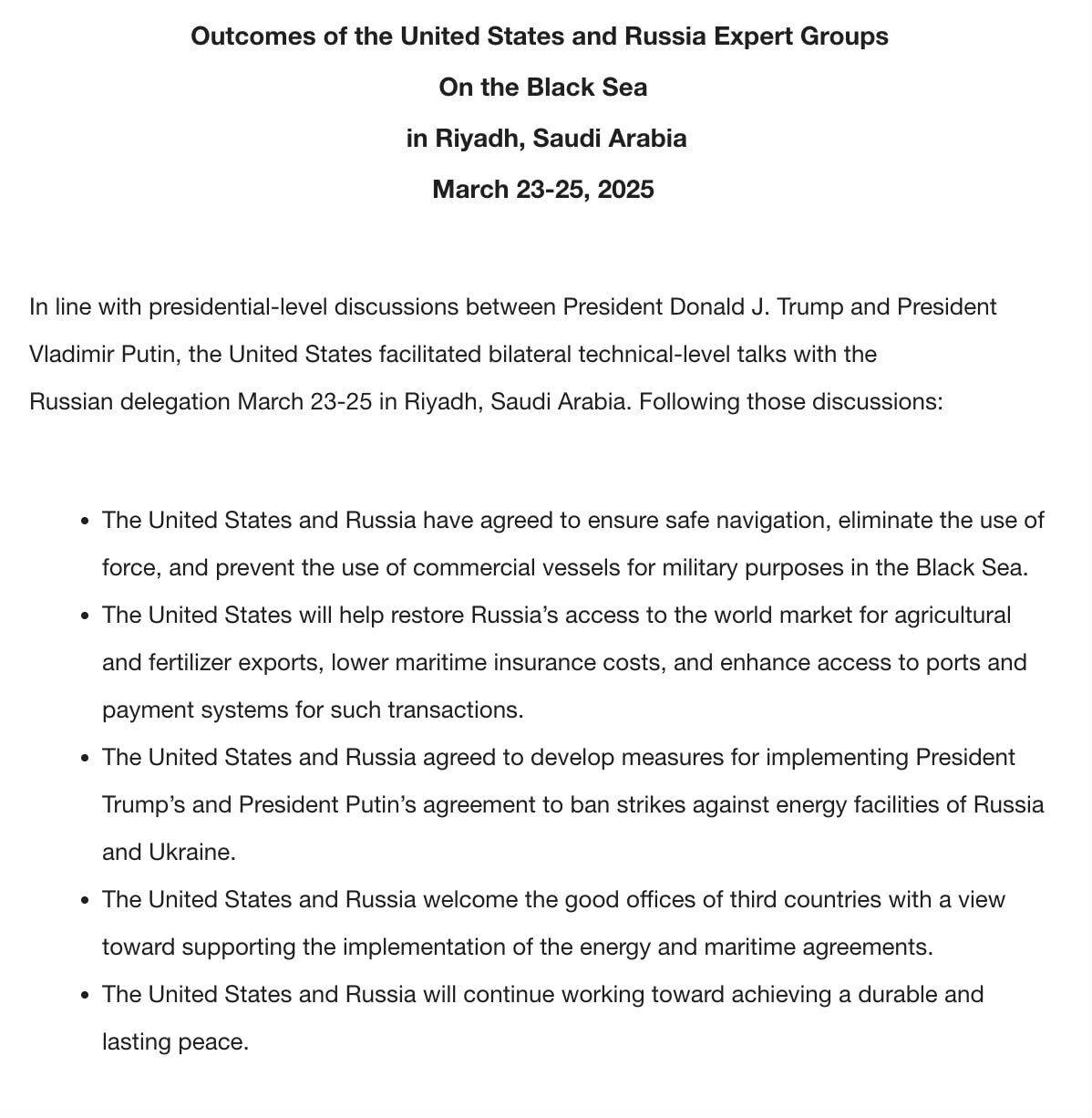 ABD ve Rusya’dan tarihi anlaşma! "Karadeniz’de güvenlik sağlanacak" ABD ve Rusya’dan tarihi anlaşma! Karadeniz’de güvenlik sağlanacak - 2. Resim