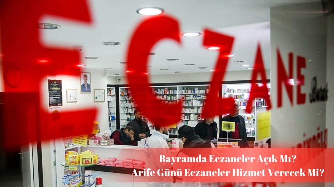 Bayramda eczaneler açık mı? Ramazan Bayramı pazar günü idrak edilecek