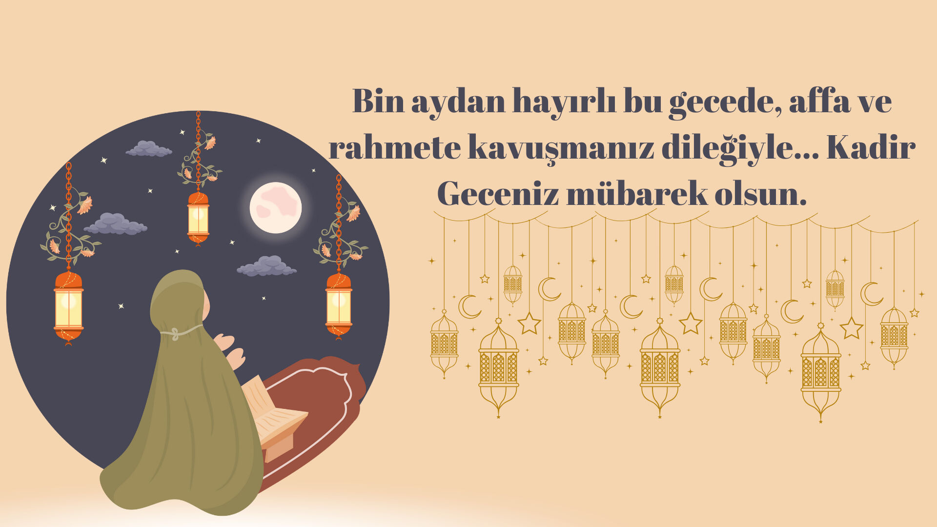 Kadir Gecesi mübarek olsun mesajları! Bu mübarek gecenin önemini vurgulayan mesajlar - 4. Resim