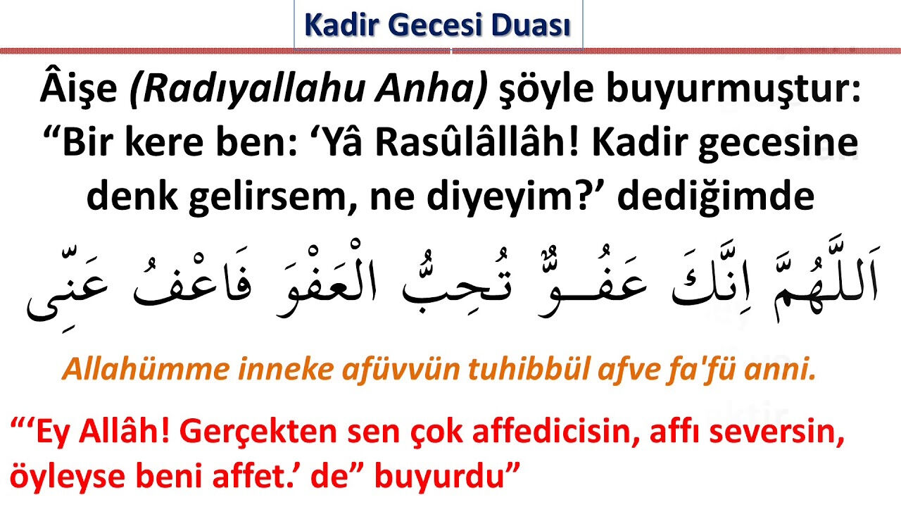 Kadir Gecesi yapılacak ibadetler nelerdir? Bin aydan daha kıymetli Kadir Gecesi bu gece idrak edilecek - 1. Resim