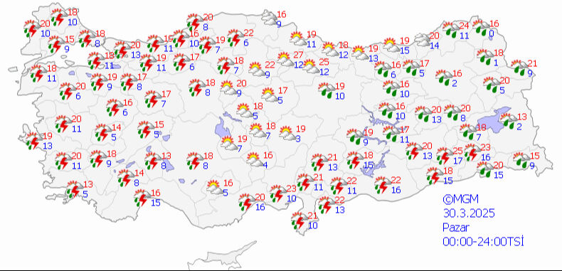 Meteoroloji son raporunda açıkladı! Bayramda hava nasıl olacak? - 5. Resim