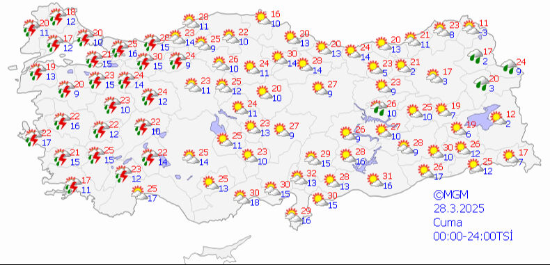 Meteoroloji son raporunda açıkladı! Bayramda hava nasıl olacak? - 3. Resim