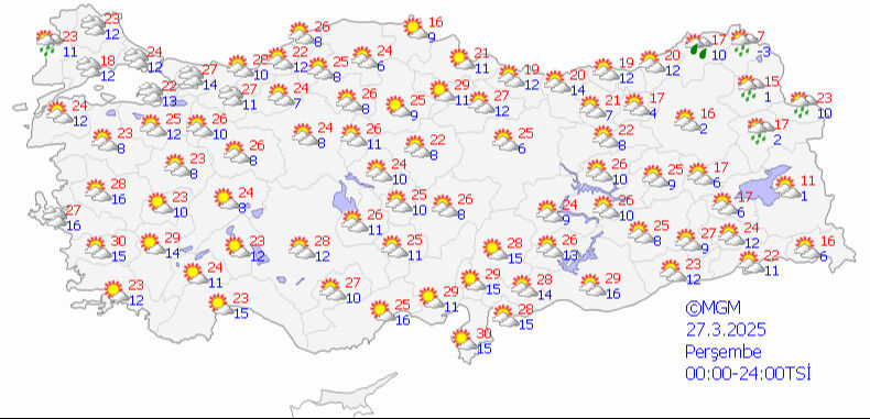 Meteoroloji son raporunda açıkladı! Bayramda hava nasıl olacak? - 2. Resim
