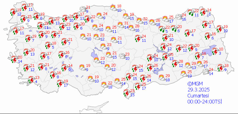 Meteoroloji son raporunda açıkladı! Bayramda hava nasıl olacak? - 4. Resim