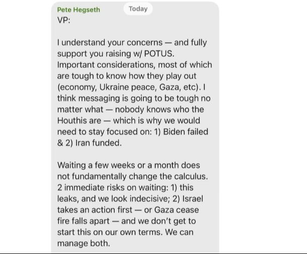 Trump ekibinden yeni Signal sızıntısı: Detayları paylaştılar - 1. Resim