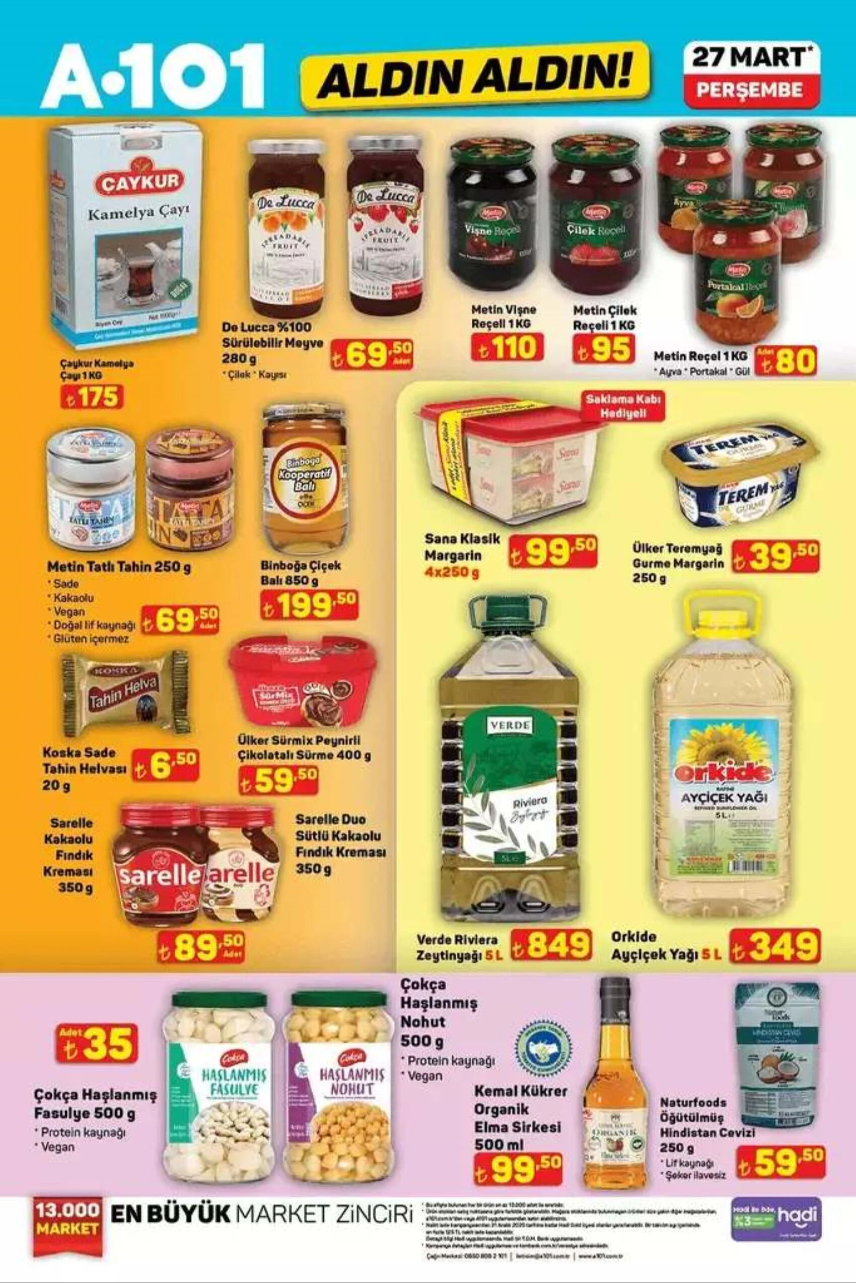 A101 Aktüel 27 Mart 2025 kataloğu yayımlandı! A101'de bugün hangi ürünler indirime girdi? - 2. Resim