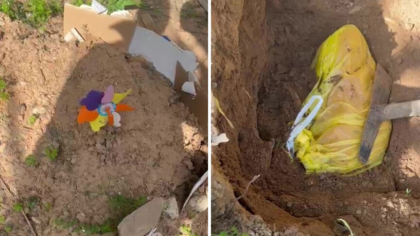 Annesinin mezarında 'rüzgar gülü' gördü! Gerçek dehşete düşürdü Annesinin mezarında 'rüzgar gülü' gördü! Gerçek dehşete düşürdü - 1. Resim