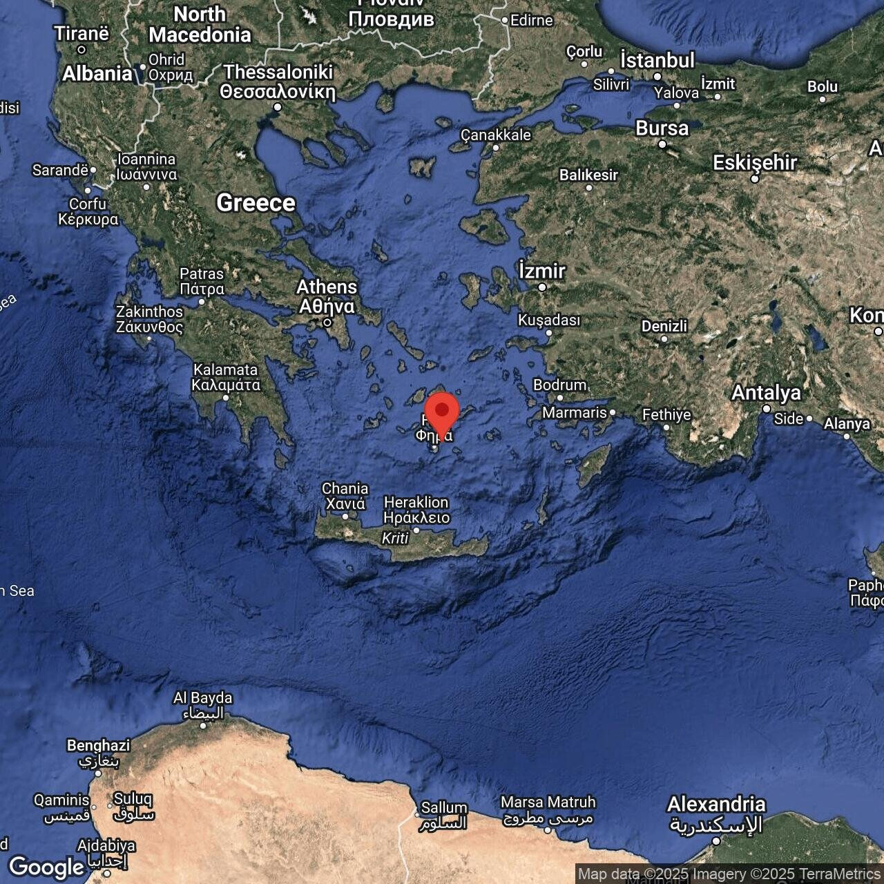 Ege'de deprem oldu! AFAD gece yarısı meydana gelen sarsıntı sonrası ilk verileri duyurdu - 1. Resim