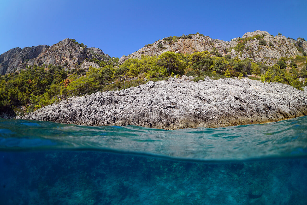 Ege'nin en temiz koyu... Tatilde gezilecek yerlerin başında geliyor! Aşı Koyu fotoğrafları hayran bıraktı - 9. Resim