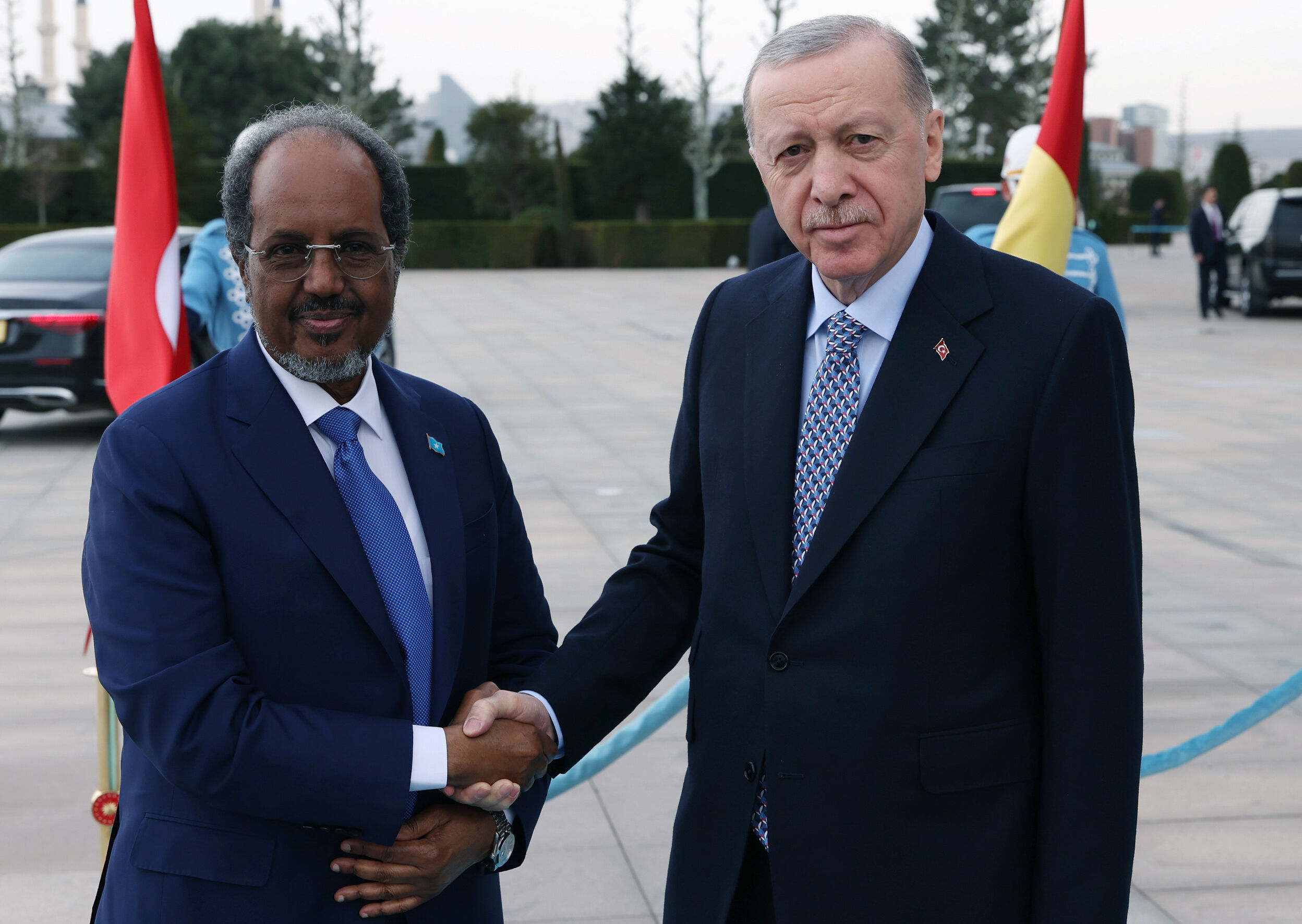 Erdoğan kabul etti: Somali Cumhurbaşkanı Ankara'da! - 1. Resim