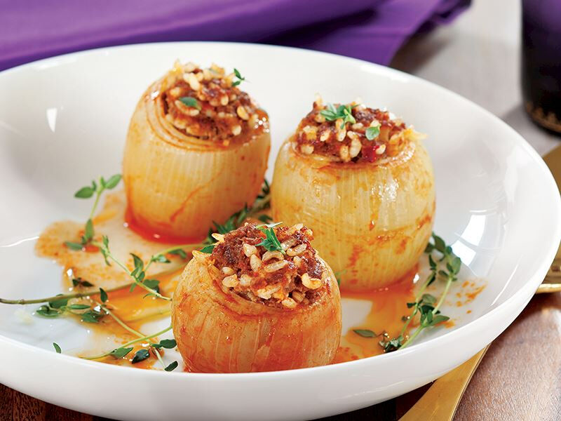 Etli soğan dolması - Ramazan Sofrası - 1. Resim