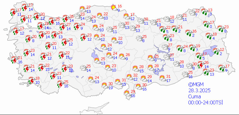 Ramazan Bayramı'nda hava nasıl olacak? Meteoroloji gün gün paylaştı! Ramazan Bayramı'nda hava nasıl olacak? Meteoroloji gün gün paylaştı! - 2. Resim