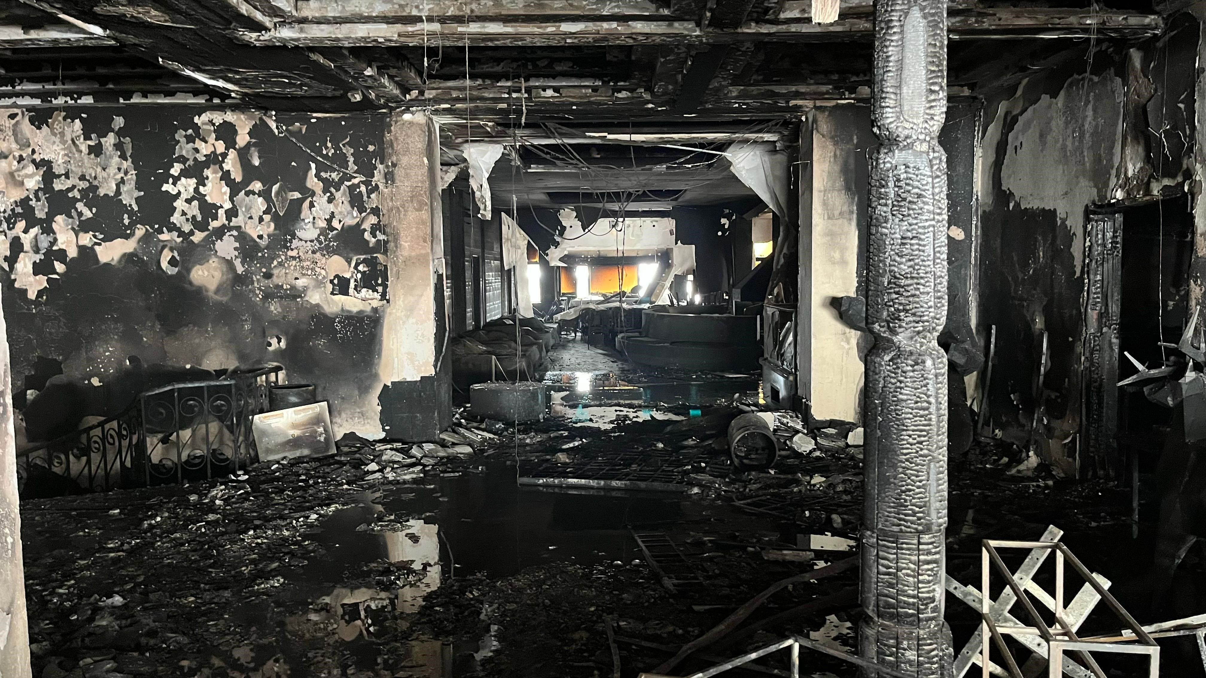 Uludağ'daki otel yangınında 1 gözaltı! - 2. Resim