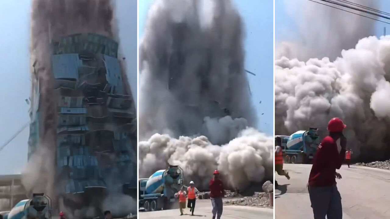 Myanmar’daki büyük depremin ardından Tayland’da gökdelen çöktü: En az 90 işçi enkaz altında kaldı - 2. Resim