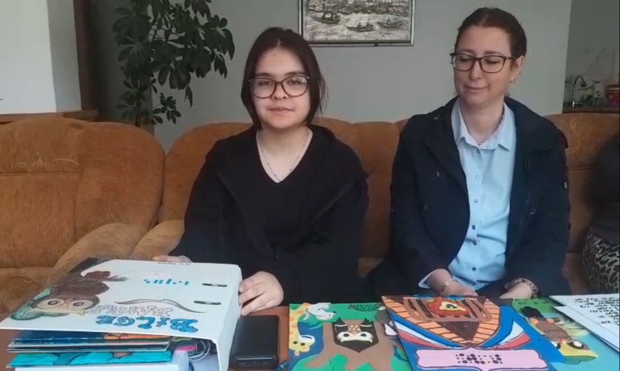 Görme engellilerle tanışan öğrenci dijital kitap tasarladı! Bilge Baykuş tam not aldı - 1. Resim