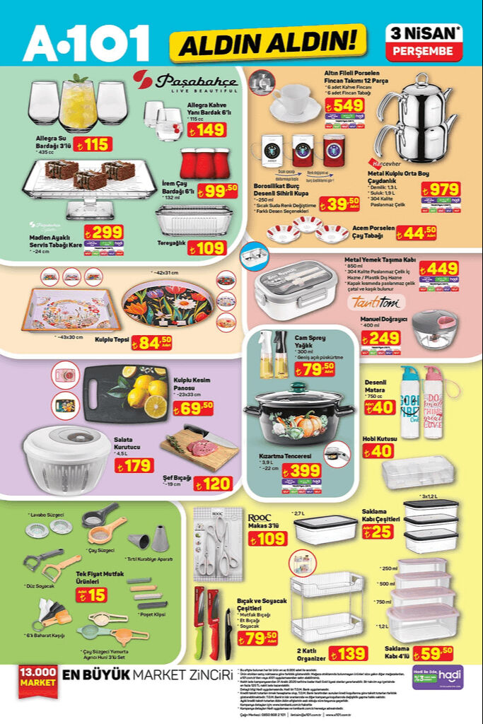 A101 3 Nisan aktüel kataloğu yayınlandı! Samsung süpürge, Oral-B şarjlı diş fırçası, katlanabilir masa tenisi ve koşu bandı Aldın Aldın kataloğunda - 5. Resim