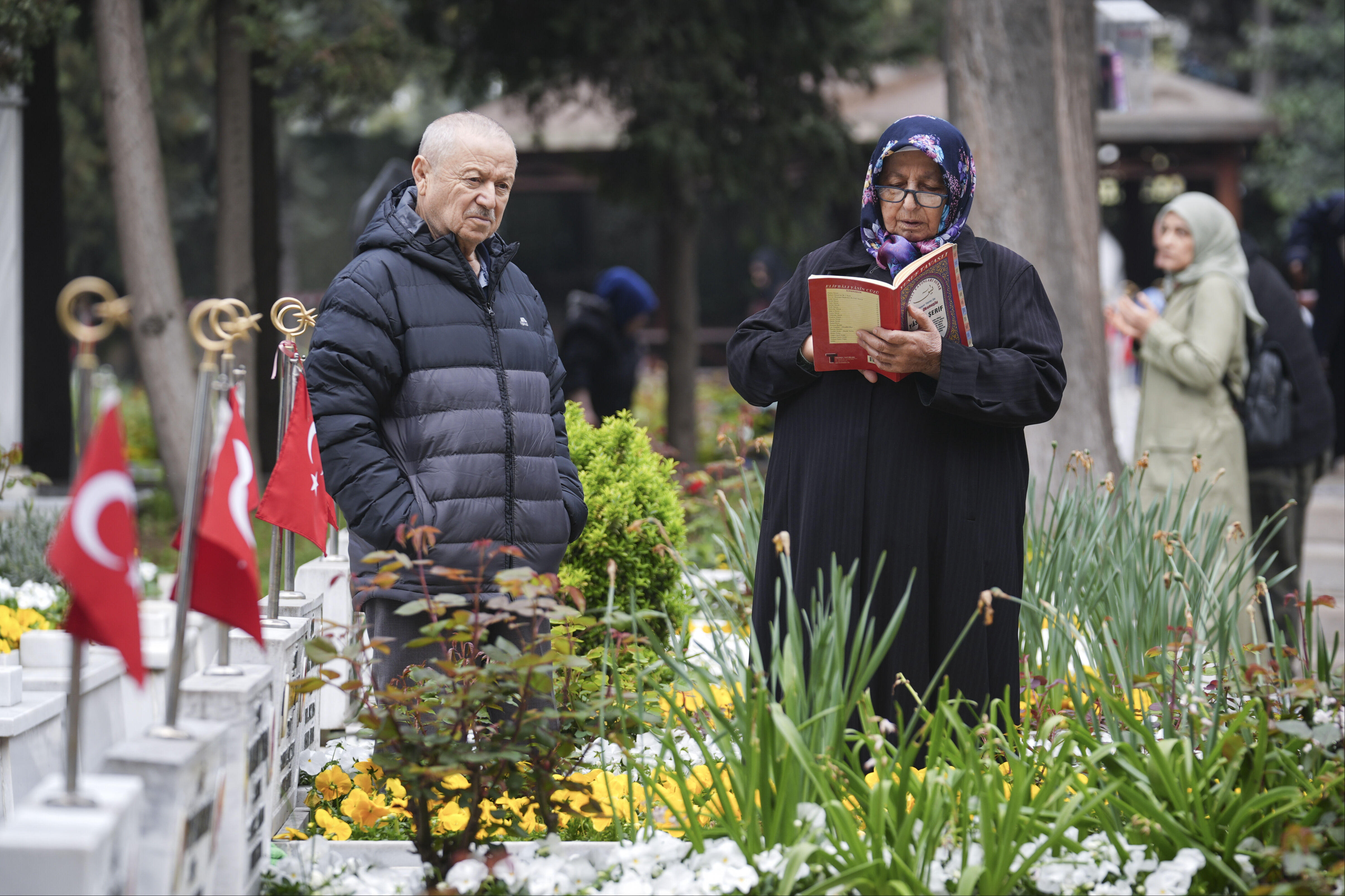 Edirnekapı Şehitliği'nde bayram yoğunluğu - 2. Resim