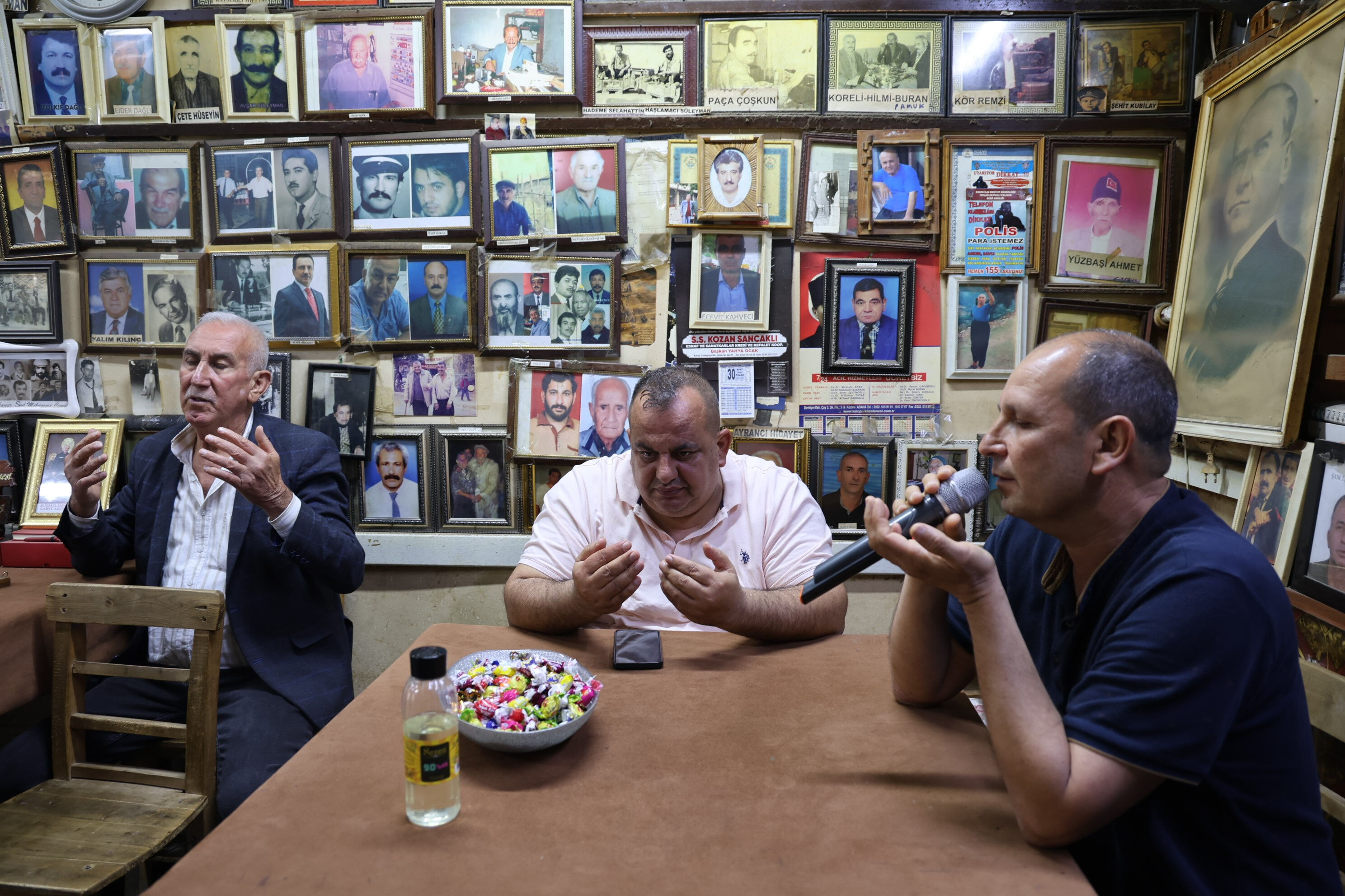 Kozan'ın meşhur Ölüler Kıraathanesi'nde bu bayram da gelenek bozulmadı - 2. Resim