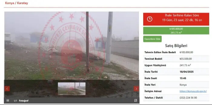 Milli Emlak ilan açtı! 25 bin liraya tarla, 65 bin liraya arsa satışa çıktı - 9. Resim