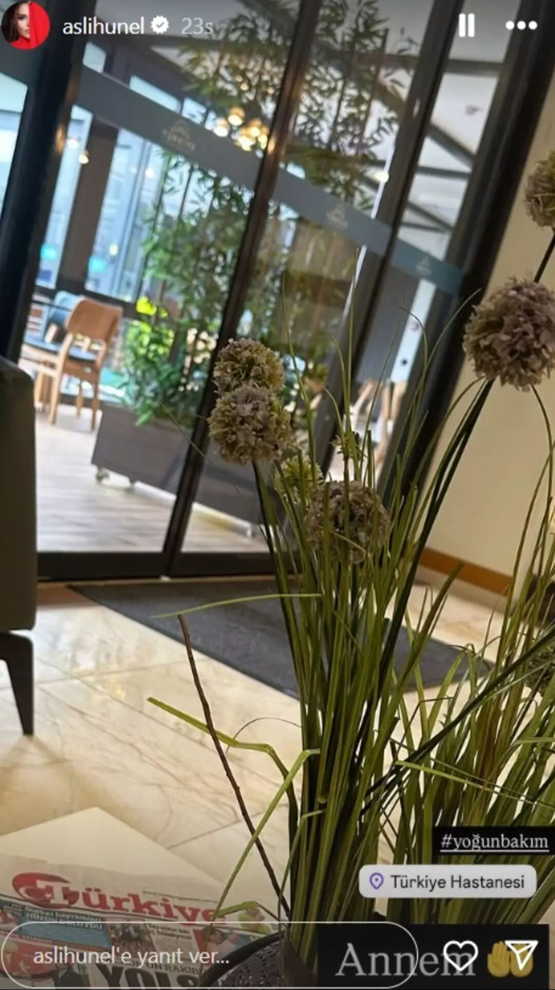 Aslıhan Hünel üzen haberi duyurdu! Sevenlerinden dua istedi - 1. Resim