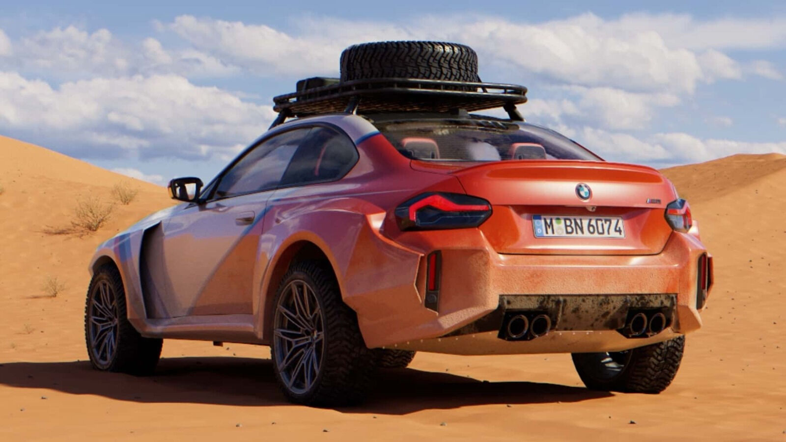 Porsche’nin Dakar modeline BMW’den cevap gelebilir: M2 Dakar! - 2. Resim