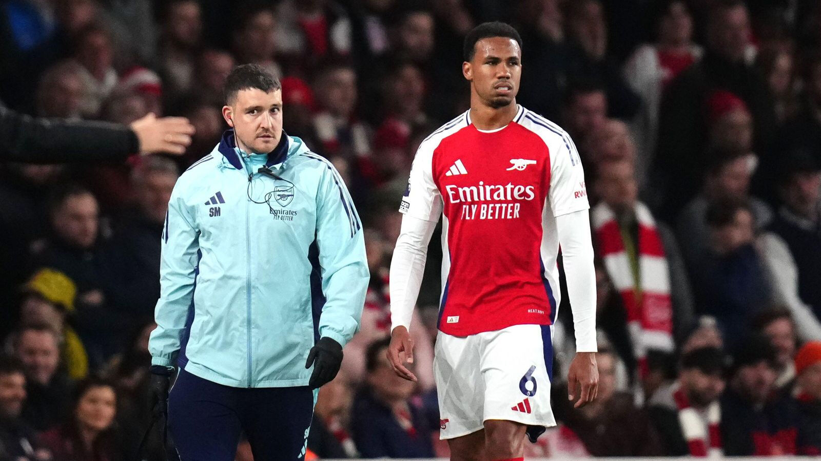 Arsenal'e Gabriel şoku! Sezonu kapattı - 1. Resim